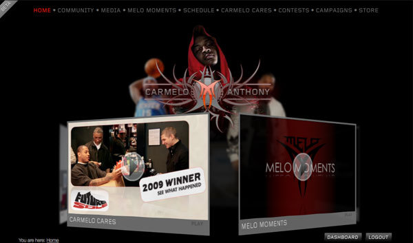 Carmello-Anthony-Website